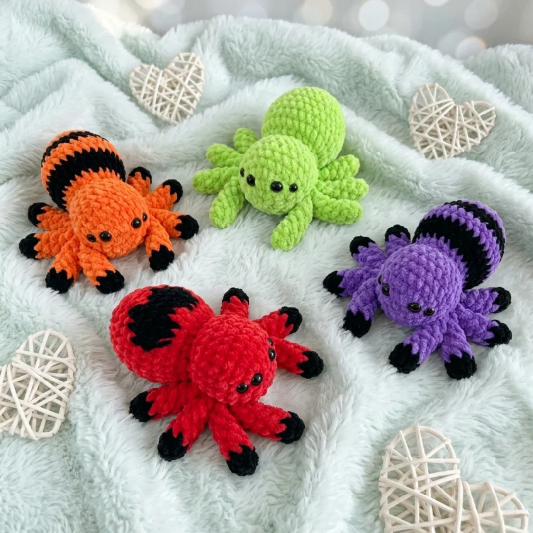 9 Best-Loved Amigurumi Patterns, One Bundle 💕 Make a Whole Plushie Family