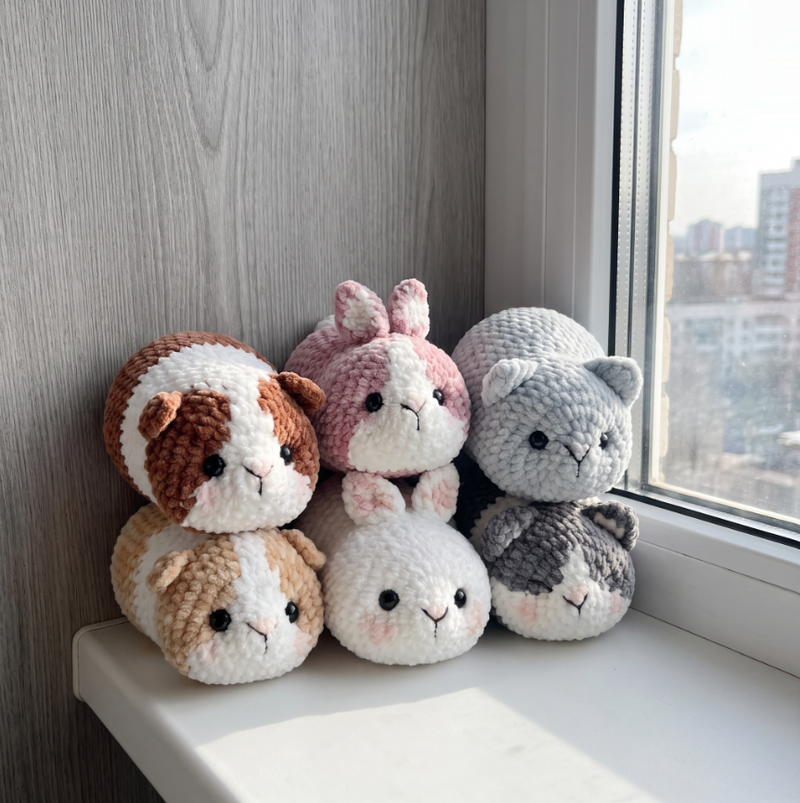 🐱 Loafy Pals Crochet Patterns