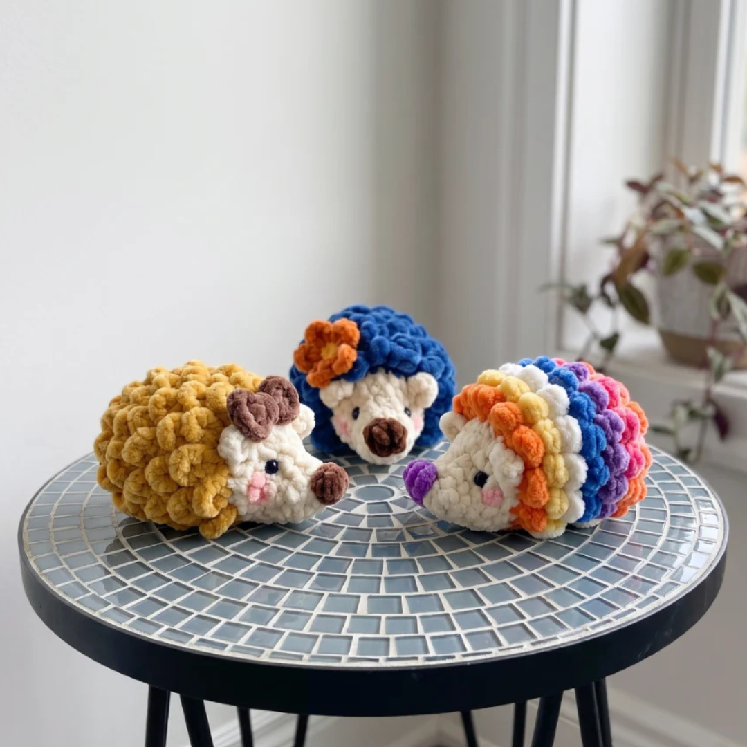 9 Best-Loved Amigurumi Patterns, One Bundle 💕 Make a Whole Plushie Family