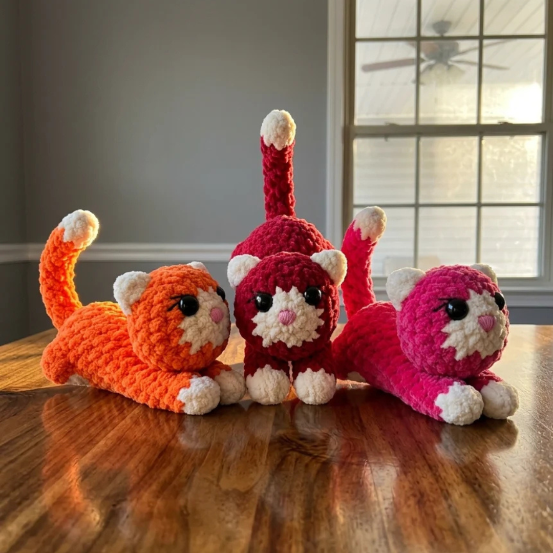 9 Best-Loved Amigurumi Patterns, One Bundle 💕 Make a Whole Plushie Family